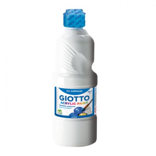 Guache Liquido Giotto Acrilico 500ml Branco , Giotto , 160533701 , 8000825969805